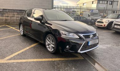 Lexus - both sides painted and full buff