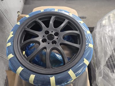 Alloy wheel refurbishment