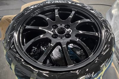 Alloy wheel refurbishment