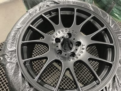 Alloy wheel refurbishment