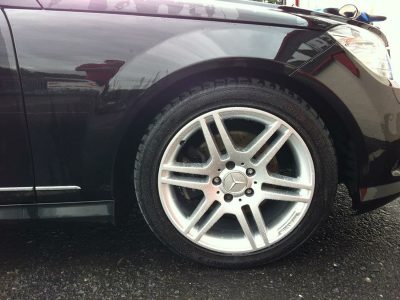 Alloy wheel refurbishment