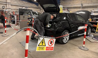 Disarming an electric vehicle - EV safety